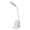 LED Desk Lamp Reading Light Study Table Light with Pen Holder Flexible Gooseneck 3 Color Modes for Bedside Office