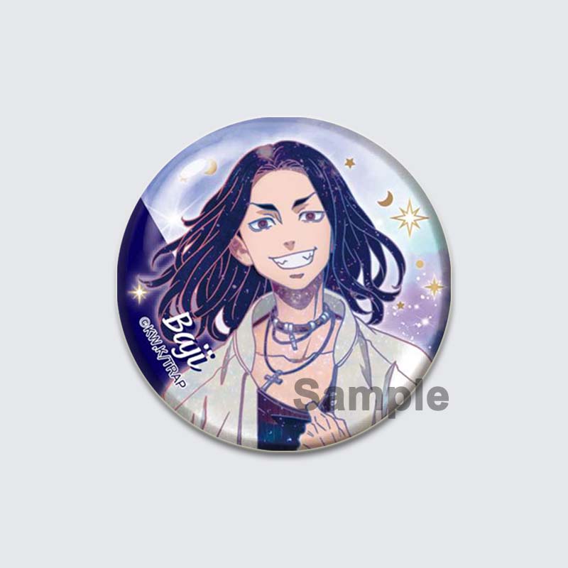 

32/44/58 мм Tokyo Revengers Tinplate Pin Круглые мультяшные броши для рюкзака Одежда Аксессуары Аниме Коллекция Значки Шляпы Украшения Подарки 32mm