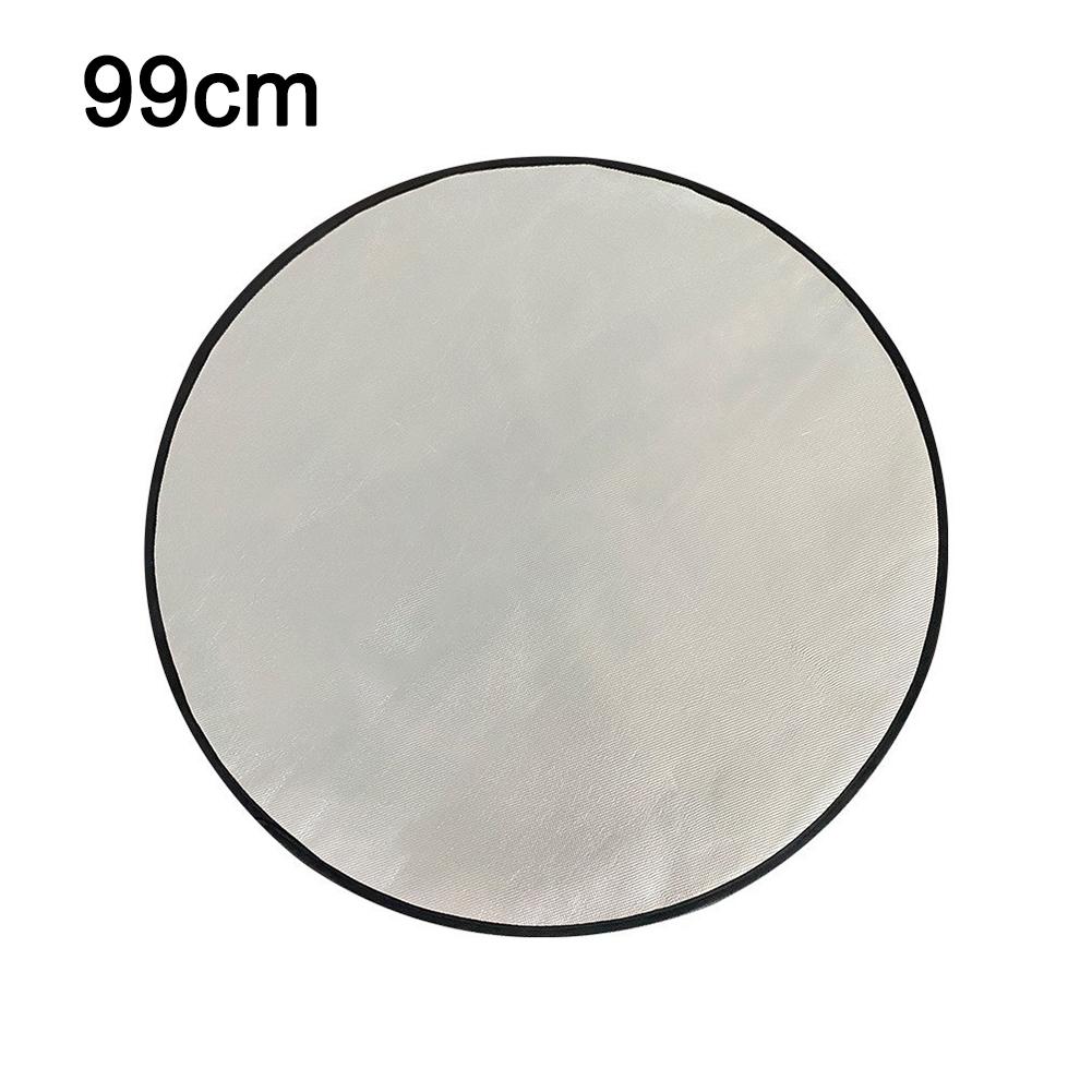 

Outdoor Fireproof BBQ Mat with Silicone Fiberglass for Heat Protection and Spill Resistance Great for Decks and Lawns