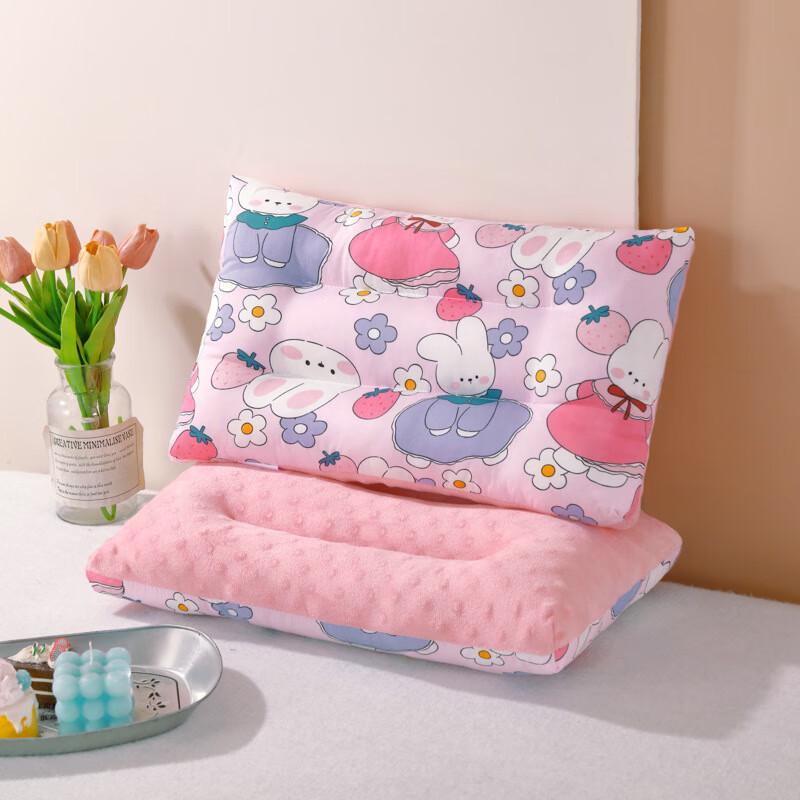OLOMM Kids Cotton Double-Sided Cartoon Pillow