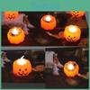 Eye-catching Halloween Pumpkin Led Candles For Festive Birthday And Holiday Gifts