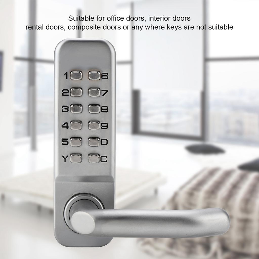 1   11 Digit Code Combination Cam Door Zinc Alloy Convenient Password Security Coded Lock