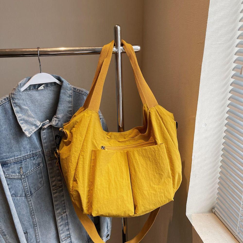 Versatile Women's Tote Bag Stylish Commute Handbag Korean Shoulder Bag  Ladies/Girls