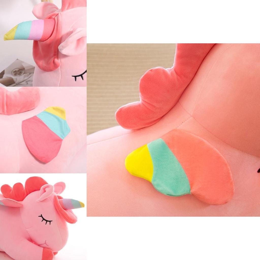 Entzückendes Einhorn Stofftier Weiche Plüschpuppe Kissen Perfektes Kinder Geburtstagsgeschenk