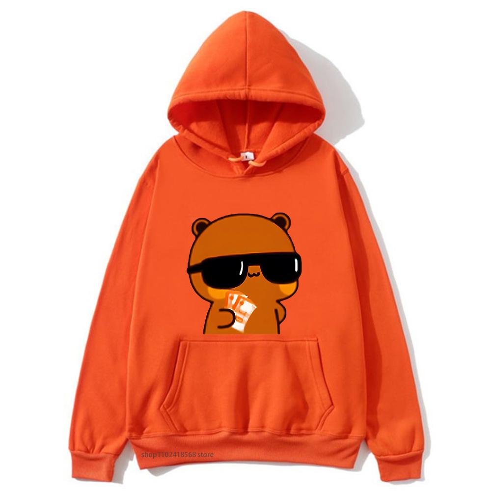 Mikina pro pár Bubu a Dudu - PANDA BEAR Love 2023 Rich Lovers Grafické mikiny Pánské Woemn Panda Bear Clothes Kawaii Pullover