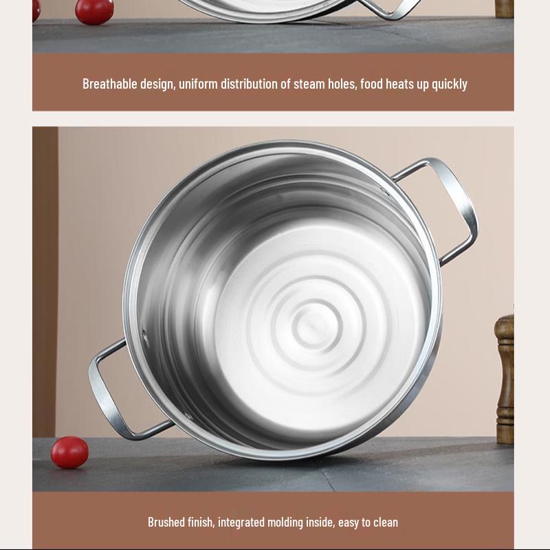304 Stainless Steel Multi-Layer Steamer Pot