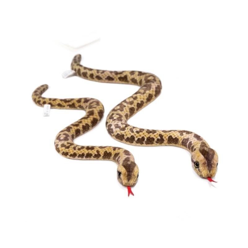 Druckerei Und Färberei Gebogene Schlange Gebogenes S Python Fleckenpython Wasserschlange Lustiges Kinder-Stofftierpuppe Männlich