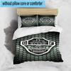 3PCS Football Elche Crest Design Bedding Set,Including 1pc Duvet Cover And 2pcs Pillowcases Perfect for Bedroom, Dormitory, Fan Christmas gift