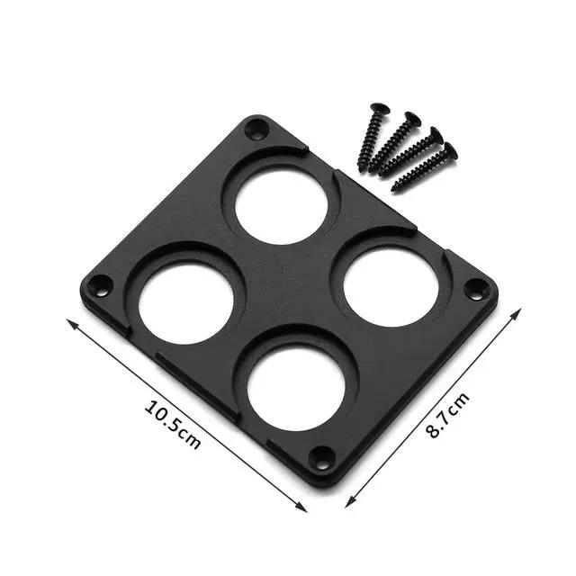 1/2/3/4 Loch USB Steckdosenleiste ABS Auto USB Ladeleiste Zigarettenanzünderleiste für Auto Marine Motorrad ATV Wohnmobil