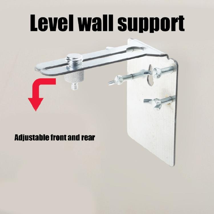 Easy Installation Level Support Wall Mounted Level Bracket Stainless Positioning Rack Multifunctional Level Wall Bracket