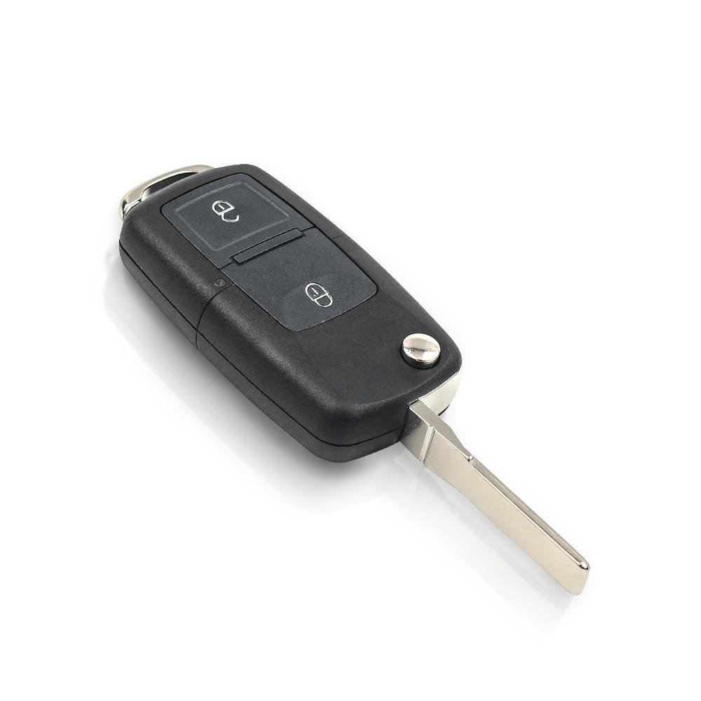 Remote Car Key For VW Bora Golf Polo Passat Touran Seat Skoda/ 433MHz/ ID48 Chip /1J0959753AG