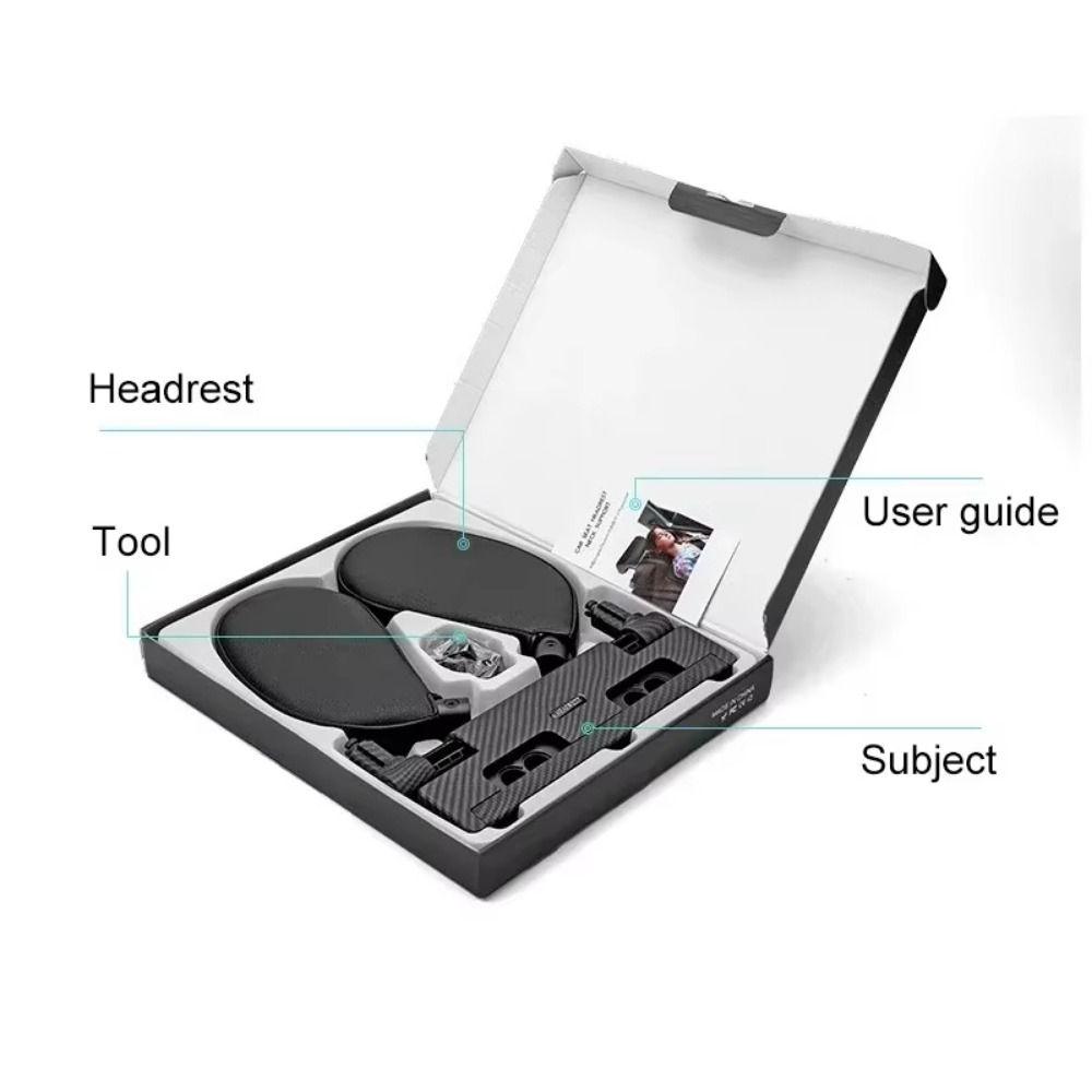 Adjustable Angle Car Side Neck Pillow with Hook Auto Interior Accessories Children