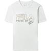 Cartoon Logo Round Neck Short Sleeve T-Shirt Men Tops Cloud-Mushroom-White F11M329113FWT