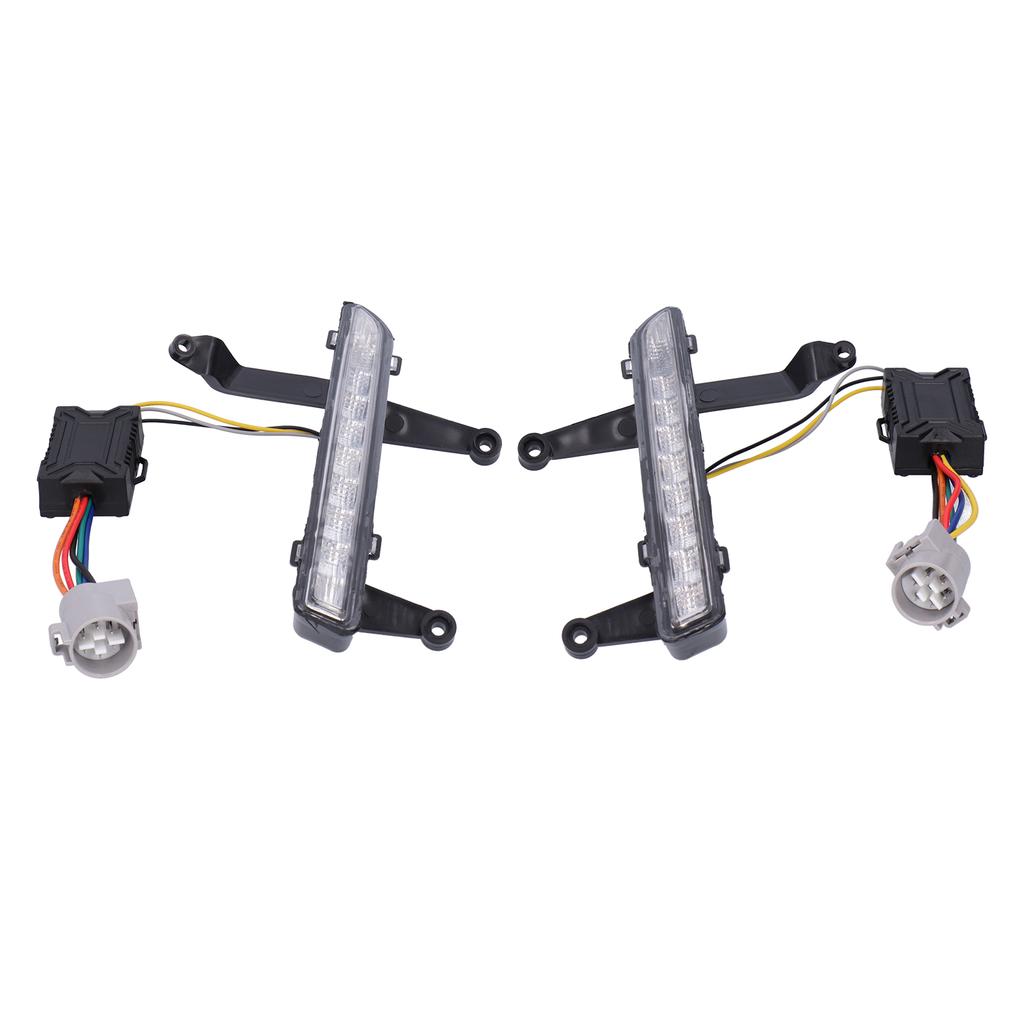 LED DRL Varselljus Dynamisk Rinnande Dimljus Körsignal Lampa Passar för Mazda CX 30 2020 2021