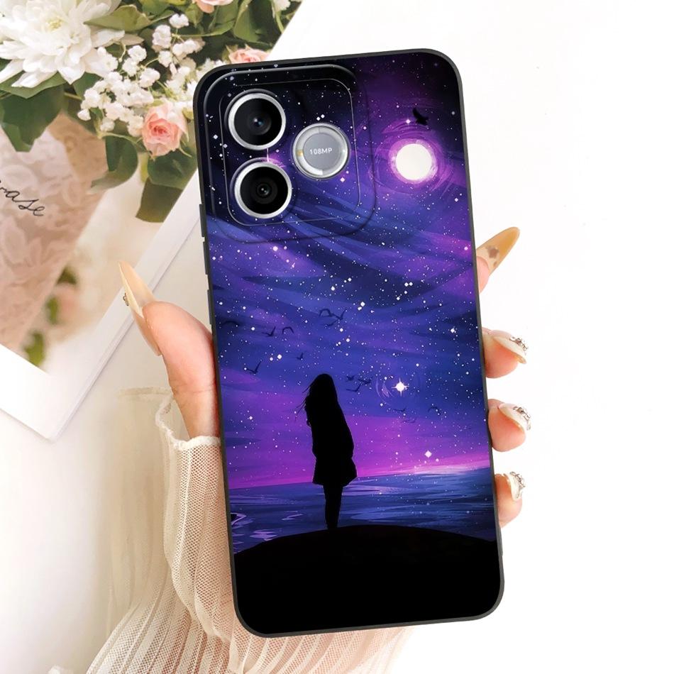 For Honor 600 Lite 5G Honor600 2026 Fashion Dusk Beach Painting Phone Case For Honor 600 600Lite Soft Silicone Covers Bumpers