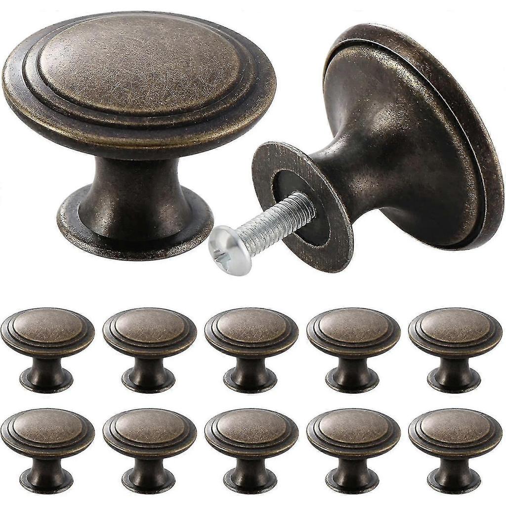 24pcs Vintage Cabinet Knobs. Chic Drawer Knobs. Antique Style Kitchen Cupboard