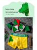 Men's Comfortable Cotton Crocodile Cartoon Print Boxer Briefs