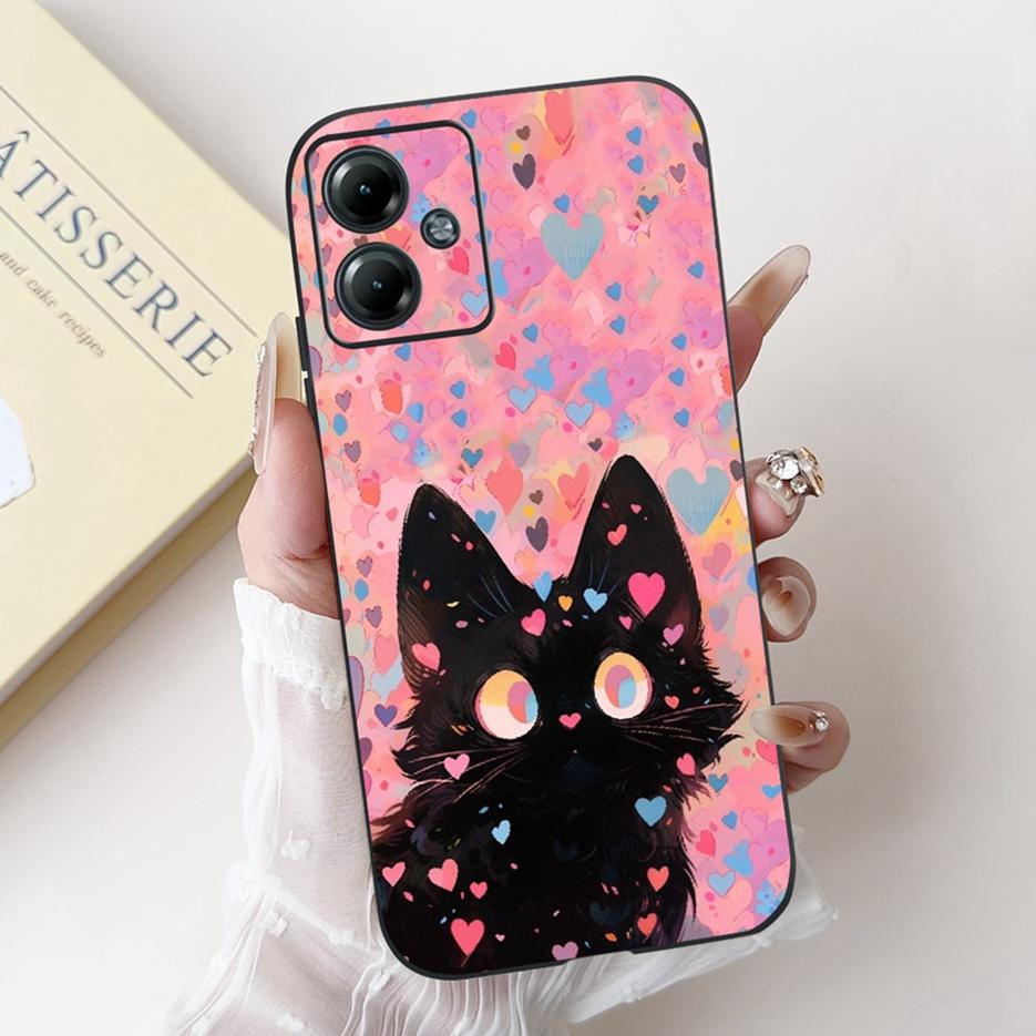 For Motorola Moto G14 G24 G34 Case Fashion Cartoon Cover Soft TPU Phone Case For Motorola G14 Moto G24 G34 MotoG24 MotoG34 Shell