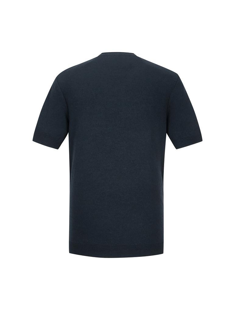 FERRAROMILANO Terry Round Sweater Navy (Am0Erd25149)
