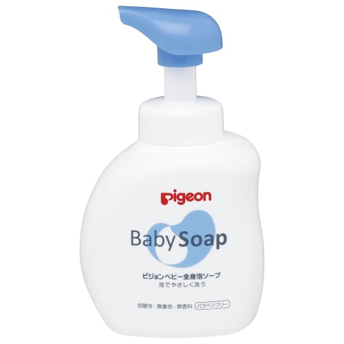 Pigeon Full Body Foaming Soap Bottle 500ml (0 months~) (Baby Soap)