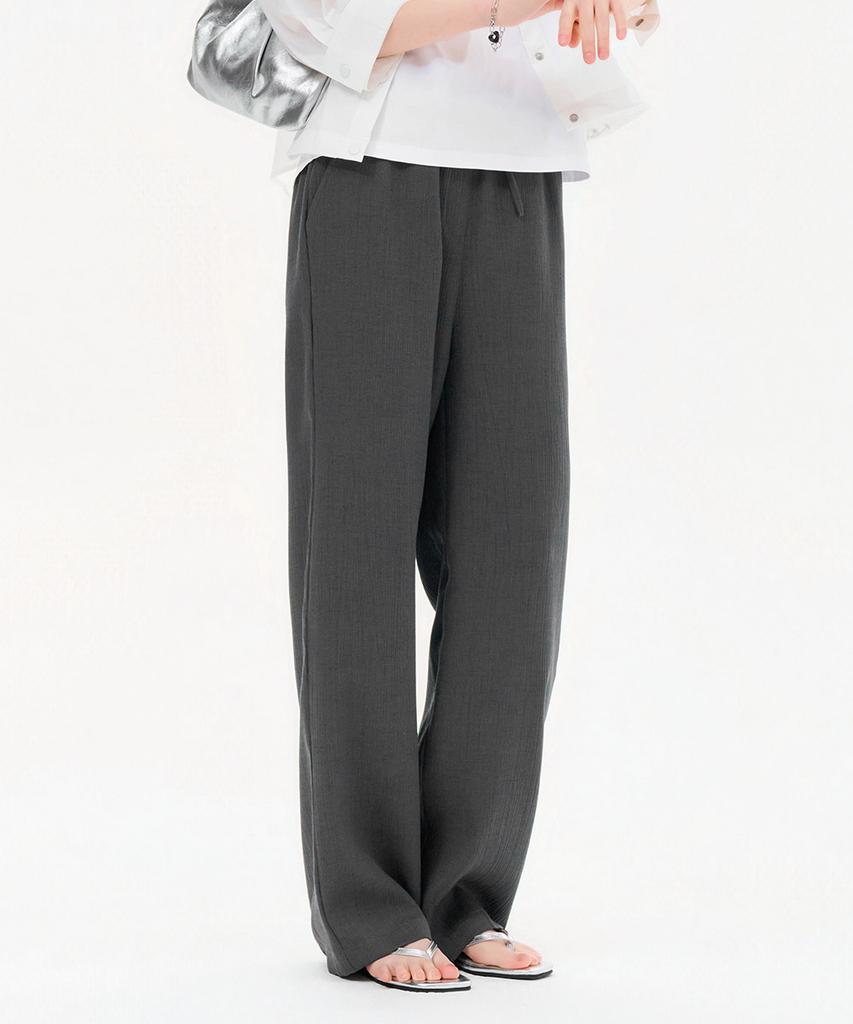 CHASECULT Women'S Wrinkle Wide Slacks-Fbrg2272C0L
