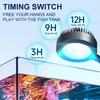 3 Color Modes Fish Tank Clip Lamp Adjustable Focus Spotlight  South American Fish Tank
