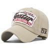 Baseball Cap Embroidered Ball Cap Outdoor Visor Made Of Cotton Material Stylish