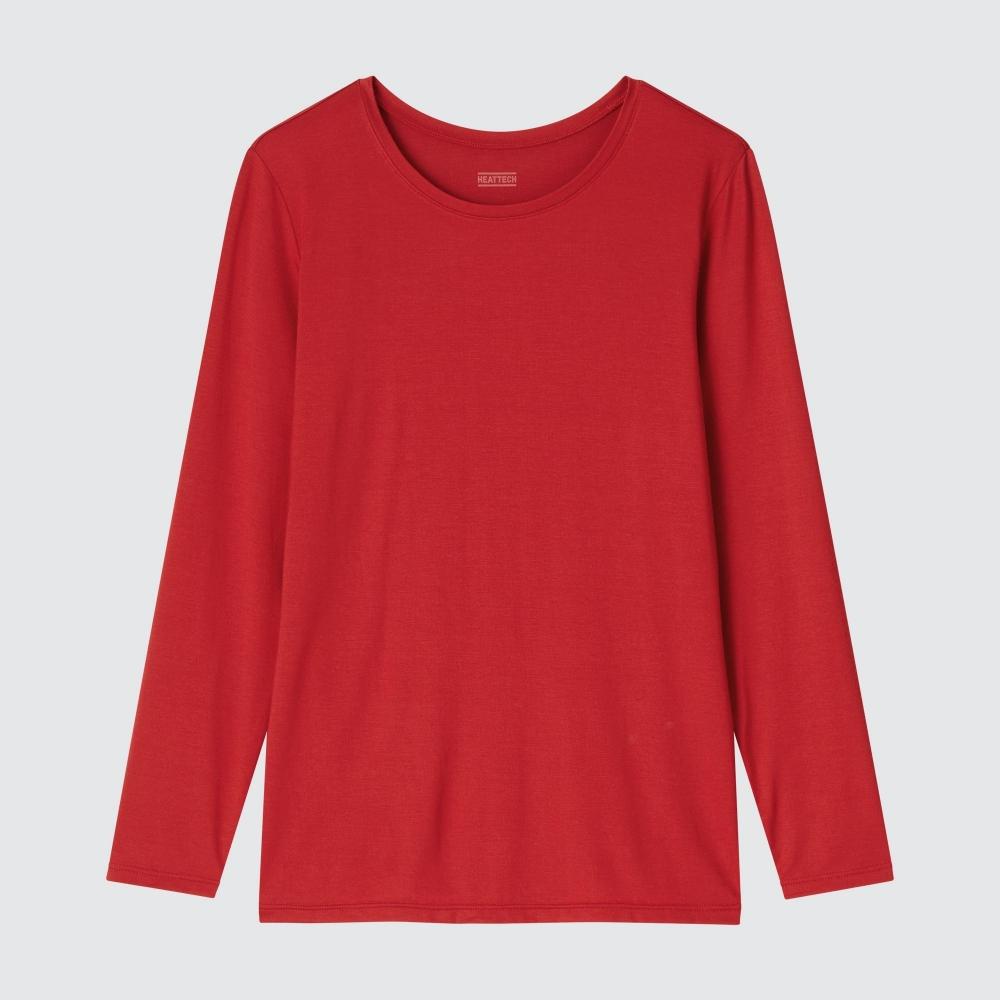 

UNIQLO JAPAN HEATTECH Футболка с круглым вырезом и длинными рукавами