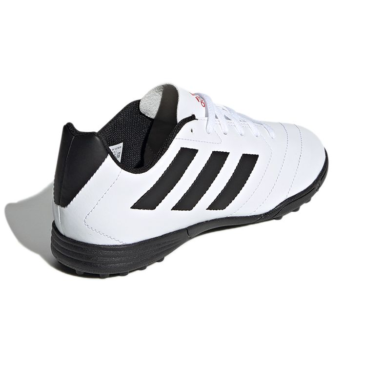 Adidas VII TF J Bequeme Vielseitige Langlebige Low-Top Kinder Fußballschuhe Kinder Fußballschuhe Weiß Schwarz EF7251