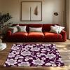 Floral Area Rug Vintage Persian Style Non Slip Floor Mat Living Room Bedroom Home Decor Modern Carpet Washable Doormat