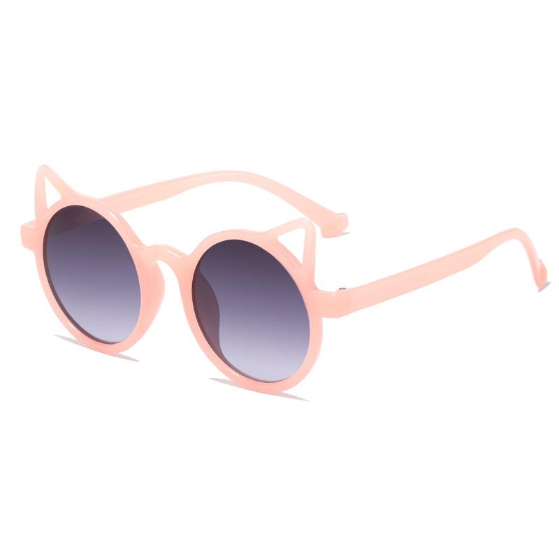 2023 New Cat's Ears Cat-ear Shaped Children's Sunglasses Fashion Personality Sunglasses UV Protection Cute Baby