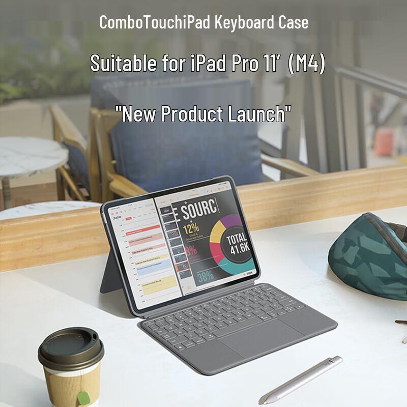 Logitech Combo Touch Keyboard Case for iPad Pro 11-inch (M4)