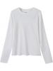 230g Women's Slim-Fit Long Sleeve Round Neck T-Shirt - Trendy, Versatile Casual Base Layer