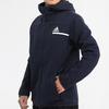 adidas Sport Casual Knit Hooded Jacket Men Outerwear Navy-Blue GM6537