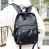 Schoolbag Soft Leather Backpack Campus Student Schoolbag 1011 New Simple Large-capacity Computer Bag Leisure Travel Backpack Tide