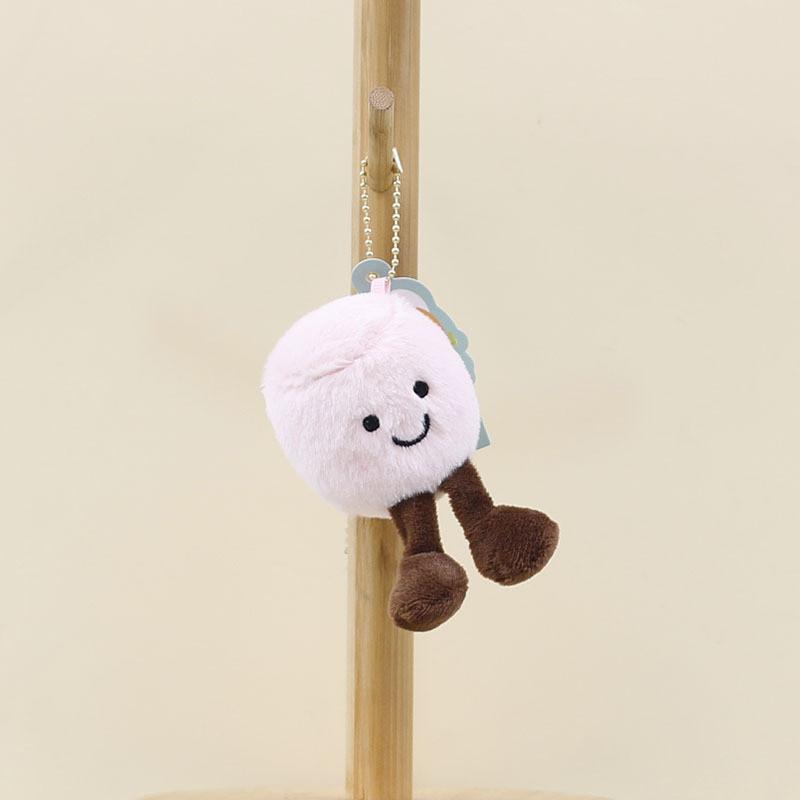 Plush Candy Cotton Keychain Stuffed Doll Cartoon Bag Decoration Gift Keyring