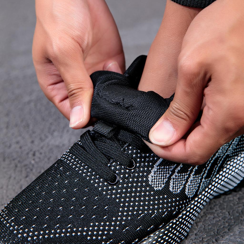 Men's Fashionable Running Casual Shoes Breathable Sports Shoe White Lace Up Skateboard Walking Shoes 2025 Outdoor Hiking Shoes