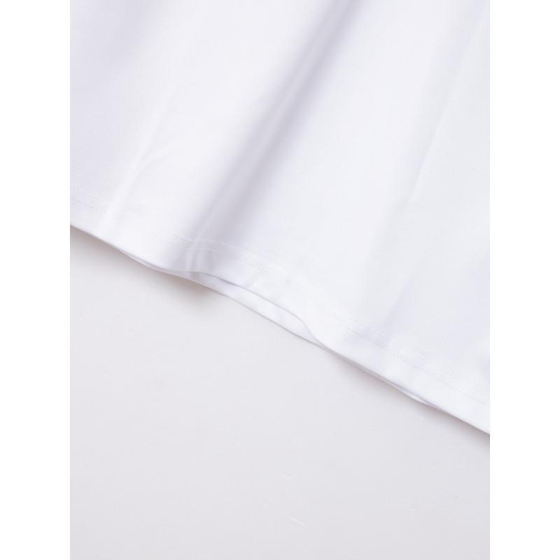 Men's Summer Gradient Print Polka Dot Short-sleeved POLO Shirt