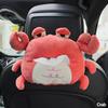 Cute Cartoon Car Tissue Box Creative Short Plush Tissue Box for Car Armrest Box Car Seat Tissue Box Car Decorations Accessories