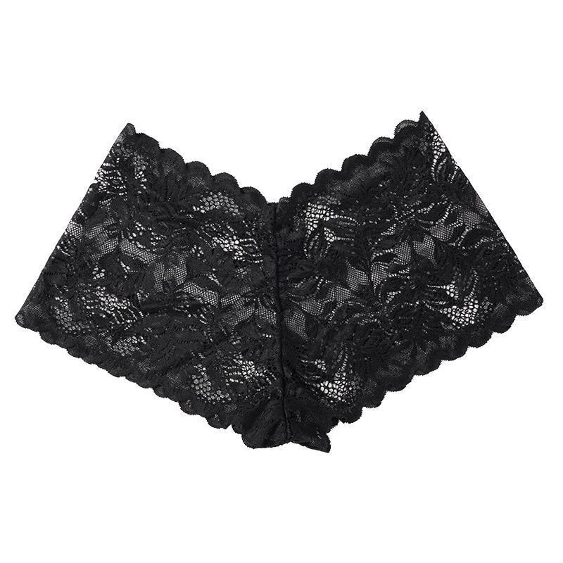 Women Lace Panties Lace Low Waist Transparent Underpants Comfortable Invisible Panties Sexy Breathable Ladies Briefs