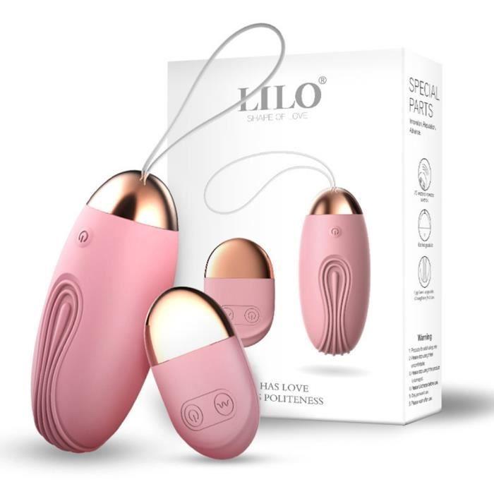 Œuf vibrant - Rose - USB - Silicone - 10 programmes de vibration - Design chic