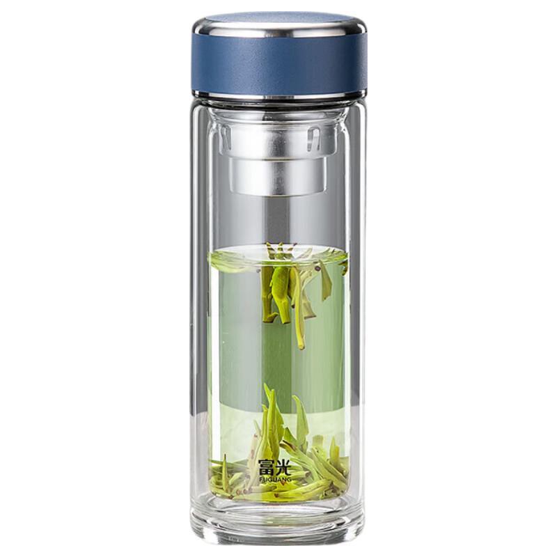 

Fuguang Double-layer Borosilicate Glass Tea Infuser Cup
