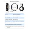 Fitness-Tracker mit Herzfrequenz, Blutsauerstoff, Blutdruck, Schlafüberwachung