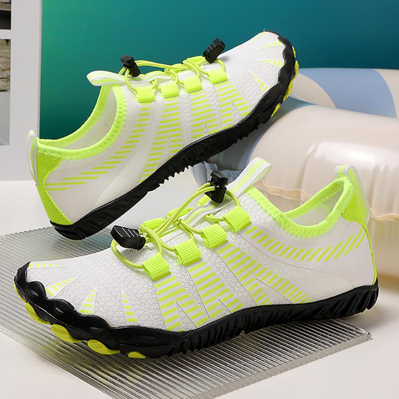 Schnelltrocknende Wasserschuhe Atmungsaktive Aquatik-Sneaker Strand-Badeschuhe Outdoor-Freizeit-Wanderschuhe Fünf-Finger-Sneaker Anti-Rutsch