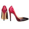 Women Pumps Fashion Gradient Color High Heels Classic Pointed Toes Thin Heel Stilettos Ship On Jazz Dance Party Wedding Shoes