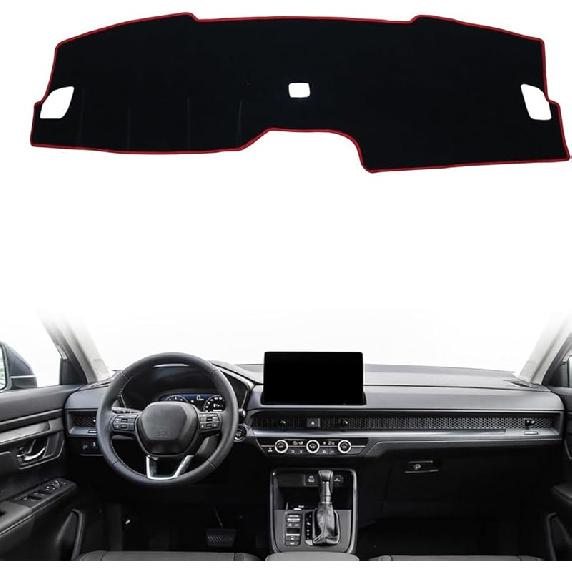 POSAID For Honda CRV Dash Cover  2024 2025 Dashboard Cover Mat  Fit For Honda CR-V, Black