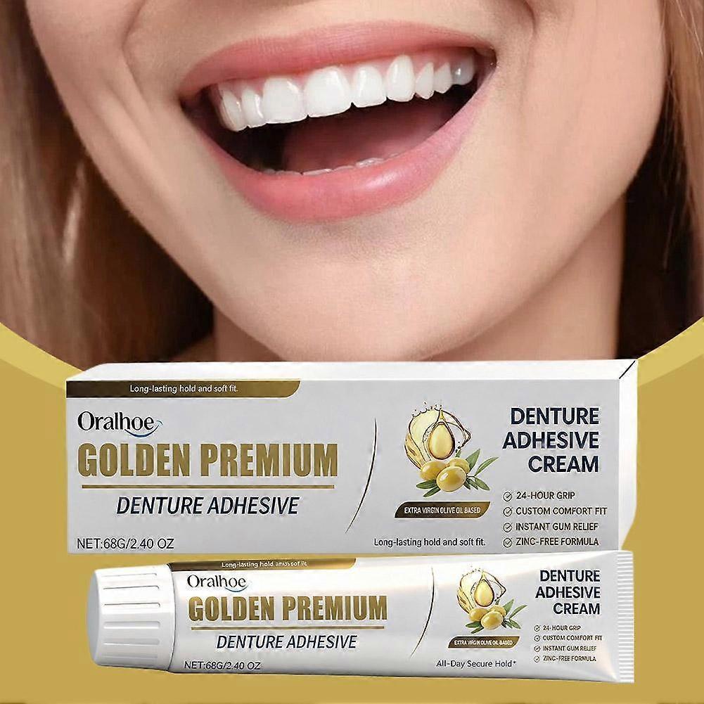 Denture Adhesive Denture Modification Oral Teeth Beauty Natural Comfort Enhance Smile