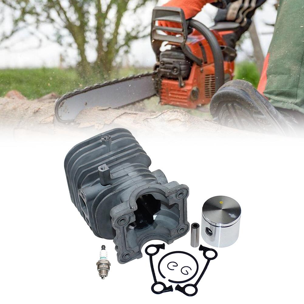 Cylinder Kit Compatible with For HUA 125B 125BX 125BVX and B2126 BV2126 Models Engine Cylinder Liner Replacement Set