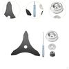 Electric Lawn Mower Saw Blades Triangular Multipurpose Replacement Sharps Garden Tool Grass Trimmer