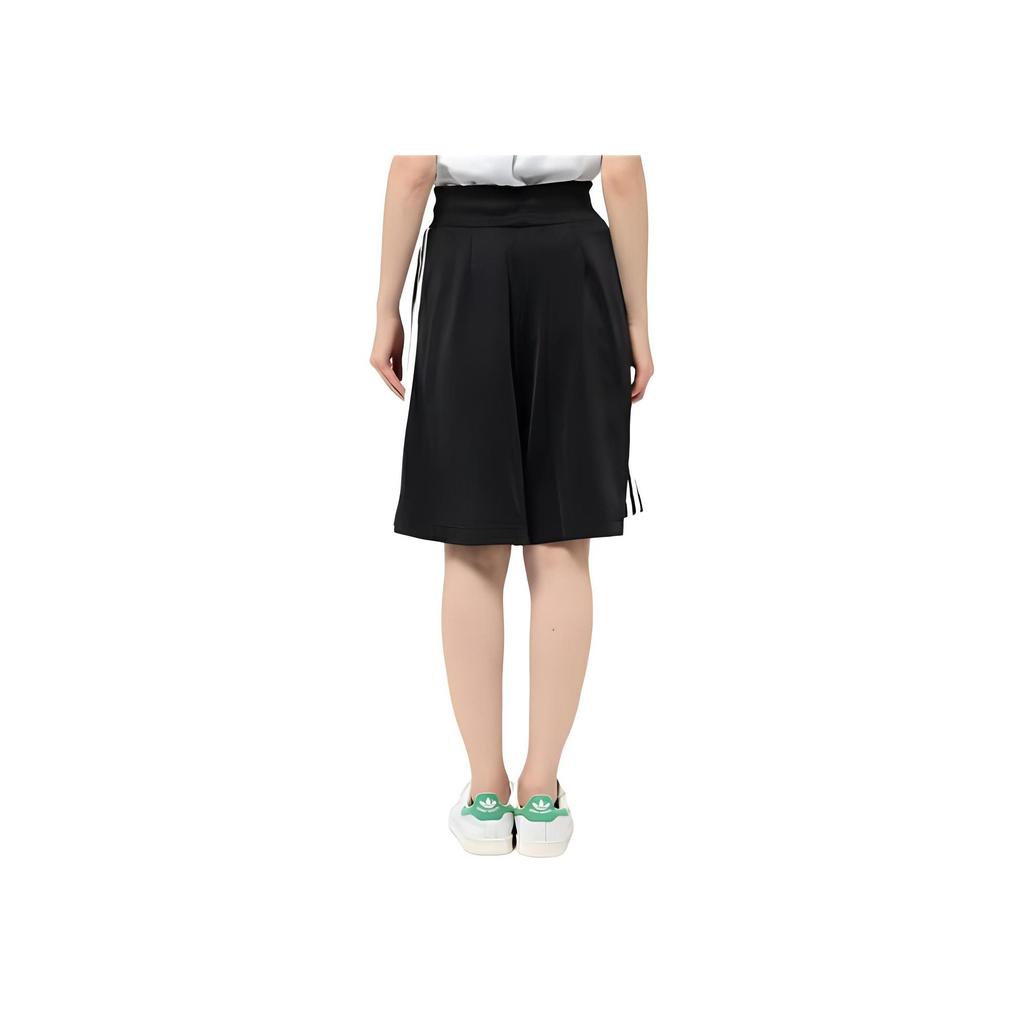 adidas Originals Damen 3-Streifen Culotte Rockhose Schwarz AY5237